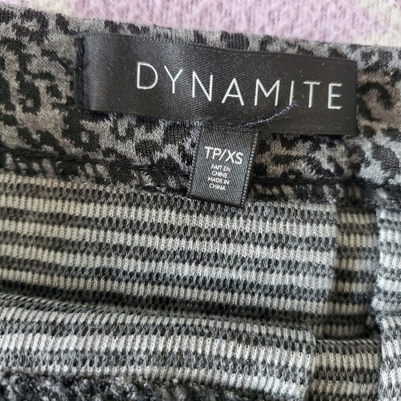 Dynamite Animal Print Full Circle Mini Skirt - Picture 6 of 7